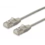 Cabo de rede Equip Cat.6A F/FTP cabo patch fino RJ-45 15 m bege