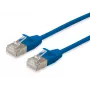 Cabo patch fino Equip Cat.6A F/FTP, 10 m, azul, 10 m, Cat6a, F/FTP (FFTP), RJ-45, RJ-45, azul