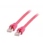 Cabo patch Equip Cat 8.1 S/FTP (PIMF), LSOH, 1,0 m, vermelho