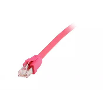 Cabo patch Equip Cat 8.1 S/FTP (PIMF), LSOH, 5,0 m, vermelho, 5 m, Cat8.1, S/FTP (S-STP), RJ-45, RJ-45, vermelho
