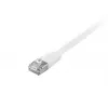 Cabo patch plano Equip Cat.6A U/FTP RJ-45 1 m branco