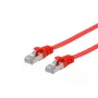 Cabo patch plano Equip Cat.6A U/FTP RJ-45 1,0 m vermelho