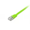 Cabo patch plano Equip Cat.6A U/FTP RJ-45 1 m verde