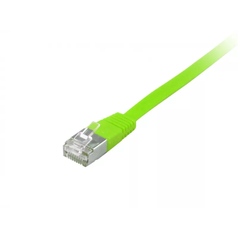 Cabo patch plano Equip Cat.6A U/FTP RJ-45 1 m verde