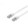 Cabo patch plano Equip Cat.6A U/FTP RJ-45 2,0 m branco