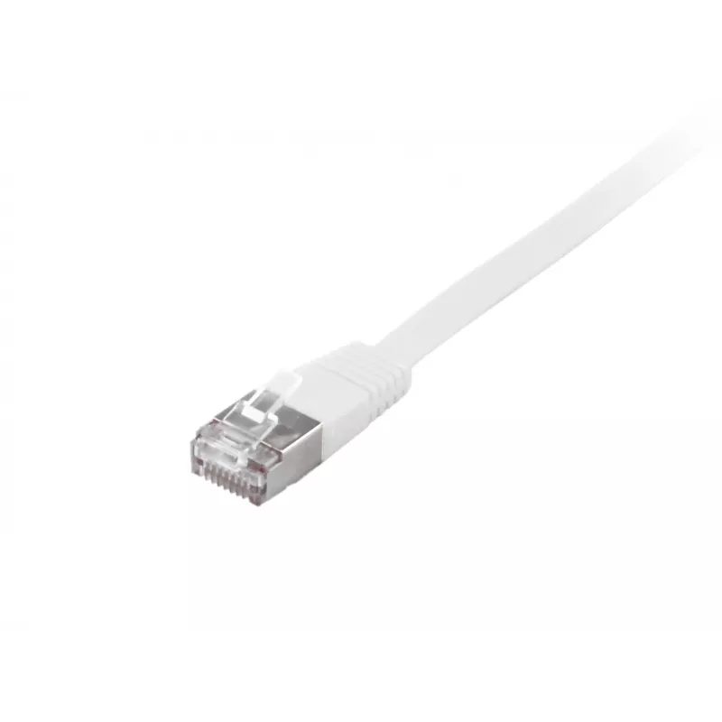 Cabo patch plano Equip Cat.6A U/FTP RJ-45 2,0 m branco