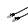 Cabo patch plano Equip Cat.6A U/FTP, 2,0 m, preto