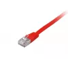 Cabo patch plano EQUIP Cat.6A U/FTP RJ-45 3 m vermelho