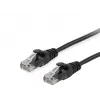 Cabo patch Equip Cat.6A U/UTP, 0,5 m, preto
