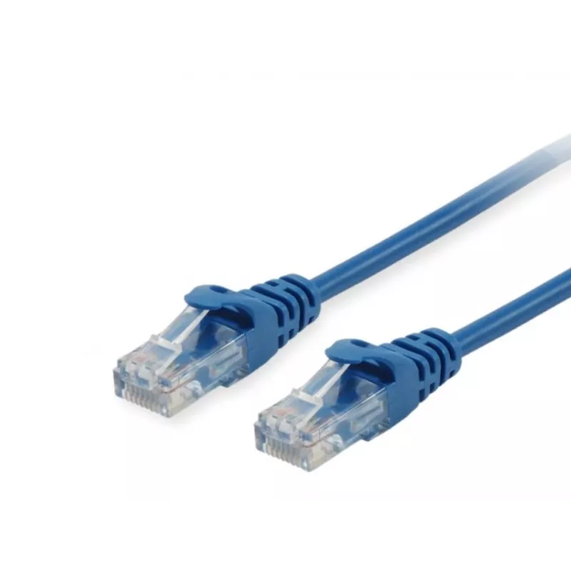 Cabo de rede Equip Cat.6A U/UTP RJ-45 5 m azul