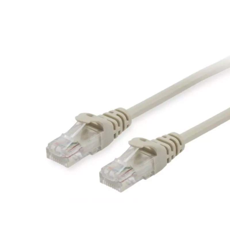 Cabo patch Equip Cat.6A U/UTP RJ-45 10 m bege