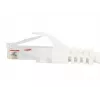 Cabo patch Equip Cat.6A U/UTP, 2,0 m, branco, 2 m, Cat6a, U/UTP (UTP), RJ-45, RJ-45, branco