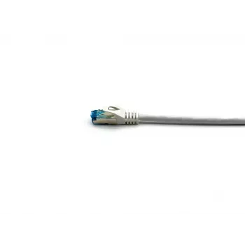 Cabo patch Equip Cat.6A S/FTP, ficha angular para reta, 5,0 m, branco