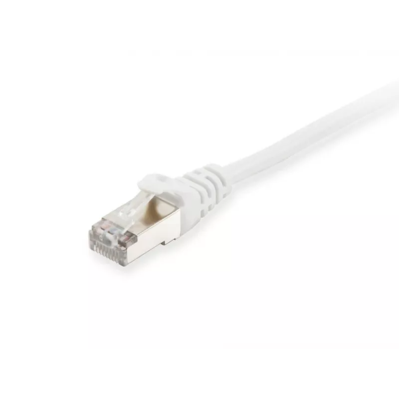 Cabo patch Equip Cat.6A S/FTP, branco, 0,15 m