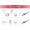 Cabo patch Equip Cat.6A S/FTP RJ-45 1,5 m azul