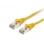 Cabo patch Equip Cat.6A S/FTP RJ-45 0,15 m amarelo