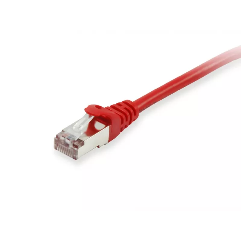 Cabo patch Equip Cat.6A S/FTP RJ-45 0,15 m vermelho
