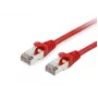 Cabo patch Equip Cat.6A S/FTP, vermelho, 1,5 m, 1,5 m, Cat6a, S/FTP (S-STP), RJ-45, RJ-45, vermelho