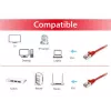 Cabo de rede Equip Cat.6A S/FTP RJ-45 25 m vermelho