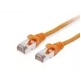 Cabo de rede Equip Cat.6A S/FTP RJ-45 0,15 m laranja