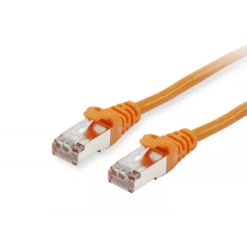 Cabo patch Equip Cat.6A S/FTP, laranja, 1,5 m