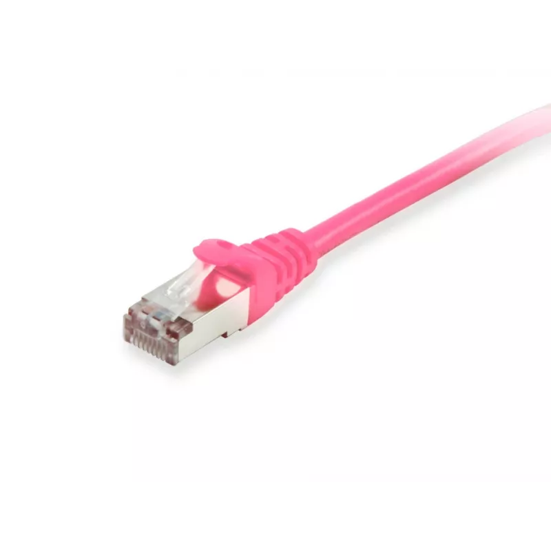 Cabo patch Equip Cat.6A S/FTP, rosa, 1,5 m