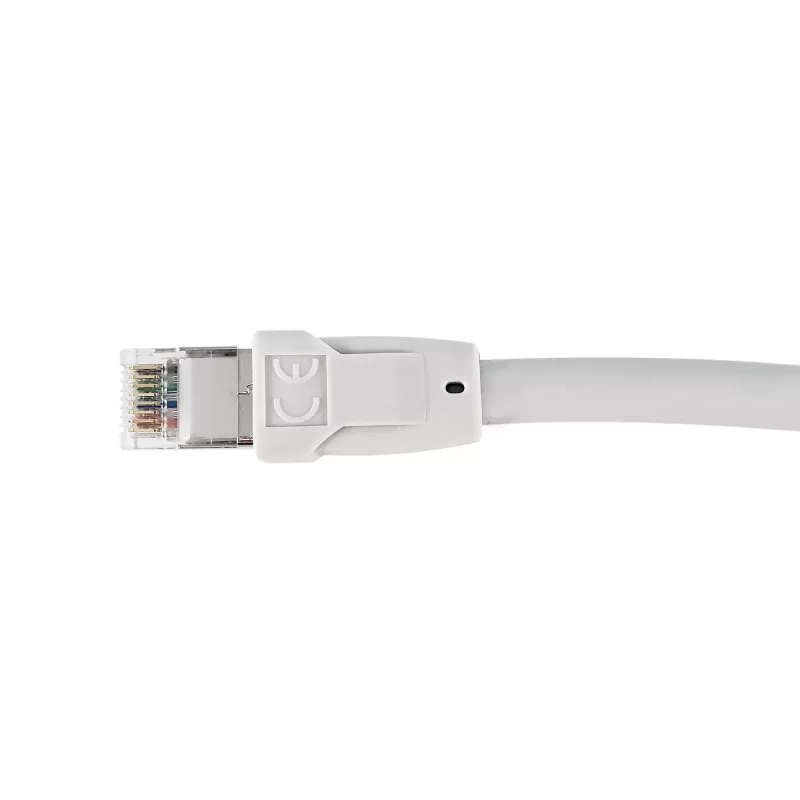 Cabo patch Equip Cat 8.1 S/FTP (PIMF), LSOH, 5,0 m, cinzento, 5 m, Cat8.1, S/FTP (S-STP), RJ-45, RJ-45, cinzento