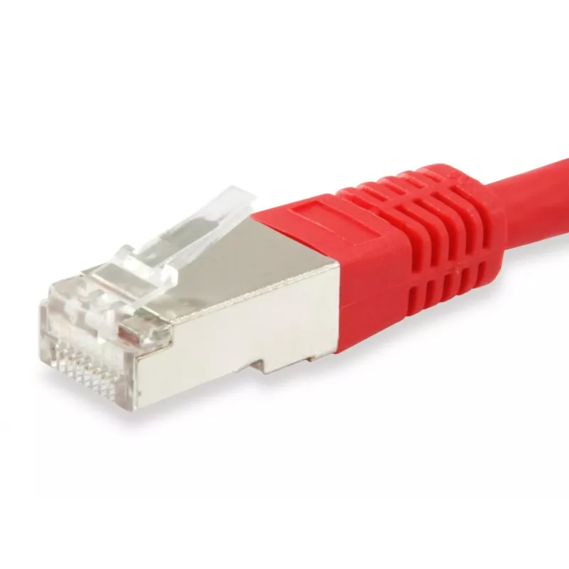 Cabo de rede Equip Cat.6A Platinum S/FTP RJ-45 1 m vermelho