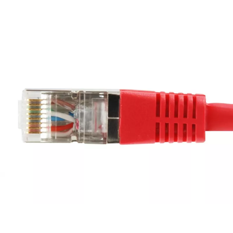 Cabo de rede Equip Cat.6A Platinum S/FTP RJ-45 1 m vermelho