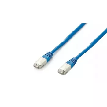 Cabo patch Equip Cat.6A Platinum S/FTP, 20 m, azul