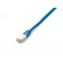 Cabo patch Equip Cat.6A Platinum S/FTP, 3,0 m, azul, 3 m, Cat6a, S/FTP (S-STP), RJ-45, RJ-45, azul
