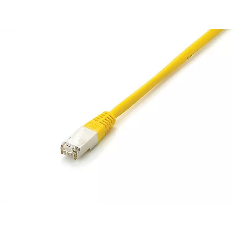 Cabo patch Equip Cat.6A Platinum S/FTP, 5,0 m, amarelo, 5 m, Cat6a, S/FTP (S-STP), RJ-45, RJ-45, amarelo