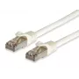 Cabo patch Equip Cat.6A Pro S/FTP, 0,5 m, branco, 0,5 m, Cat6a, S/FTP (S-STP), RJ-45, RJ-45, branco