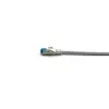 Cabo patch Equip Cat.6A S/FTP, angular para reto, RJ-45, 0,5 m, branco