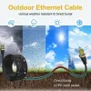 Cabo patch exterior Equip Cat.6A S/FTP, 30 m, preto