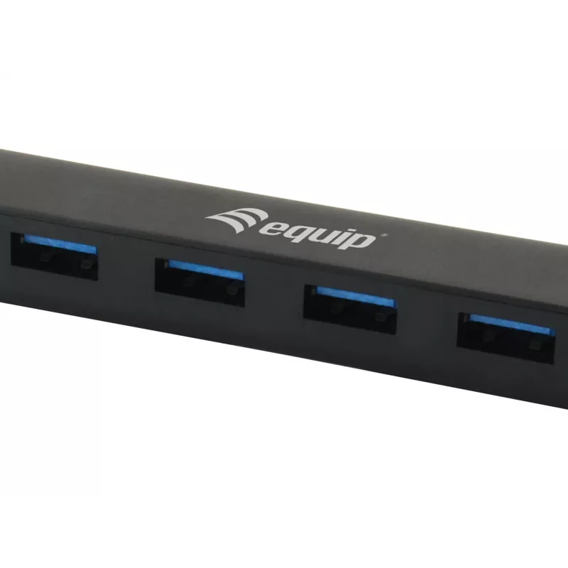 Hub de interfaces Equip 128954 USB 3.2 Gen 1 (3.1 Gen 1) Type-C 5000 Mbit/s preto