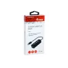 Hub USB 2.0 Equip de 4 portas, USB 2.0, USB 2.0, 480 Mbit/s, preto, China, CE, RoHS
