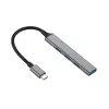 Hub USB Equip de 4 portas USB 3.0/2.0 USB-C