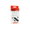 Hub USB 3.2 Gen 1 Equip de 4 portas com adaptador USB-C preto 5000 Mbit/s