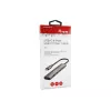 Equip 128963 hub USB-C de 4 portas USB 3.2 Gen 1 (3.1 Gen 1), 4x USB-C, 5 Gbit/s, alumínio, sem adaptador de corrente, preto/prateado