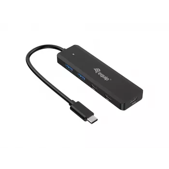 Hub USB-C Equip de 4 portas USB 3.2 Gen 1, USB-C x 2, USB-A x 2