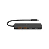 Hub USB-C Equip de 4 portas USB 3.2 Gen 2 (10 Gbit/s), USB-C x 2, USB-A x 2