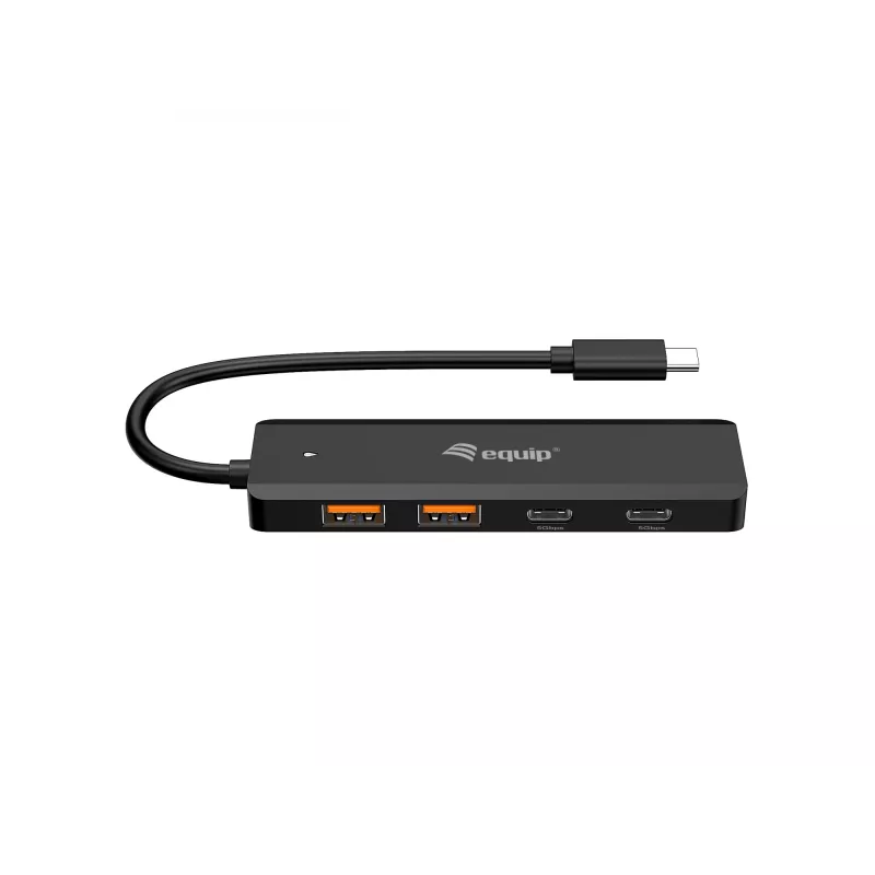 Hub USB-C Equip de 4 portas USB 3.2 Gen 2 (10 Gbit/s), USB-C x 2, USB-A x 2