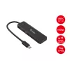 Hub USB-C Equip de 4 portas USB 3.2 Gen 2 (10 Gbit/s), USB-C x 2, USB-A x 2