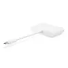 Adaptador USB Type-C para VGA fêmea/USB A fêmea/PD Equip 133462