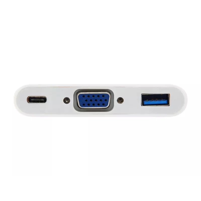 Adaptador USB Type-C para VGA fêmea/USB A fêmea/PD Equip 133462