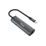Adaptador Equip USB-C para RJ45 Gigabit + PD USB Type-C 100W