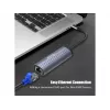 Adaptador Equip USB-C para RJ45 Gigabit + PD USB Type-C 100W