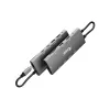 Adaptador multifunções Equip USB-C 9-em-1, HDMI 4K/60Hz, Gigabit-LAN, USB 3.2 GEN1, SD/TF, 100W USB PD