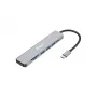 Adaptador multifunções Equip USB-C 7-em-1, HDMI 4K/60Hz, USB 3.2 Gen1 x3, TF/Micro SD, 100W USB PD